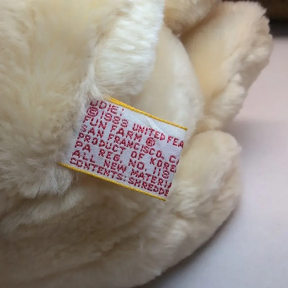Vintage 1983 Odie Dog Plush Garfield & Friends Stuffed Animal Toy 80s Fun Farm